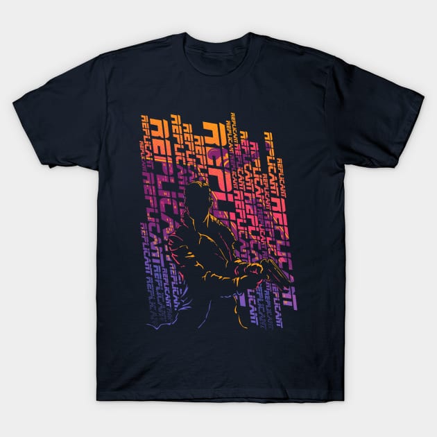 Replicant City T-Shirt by djkopet